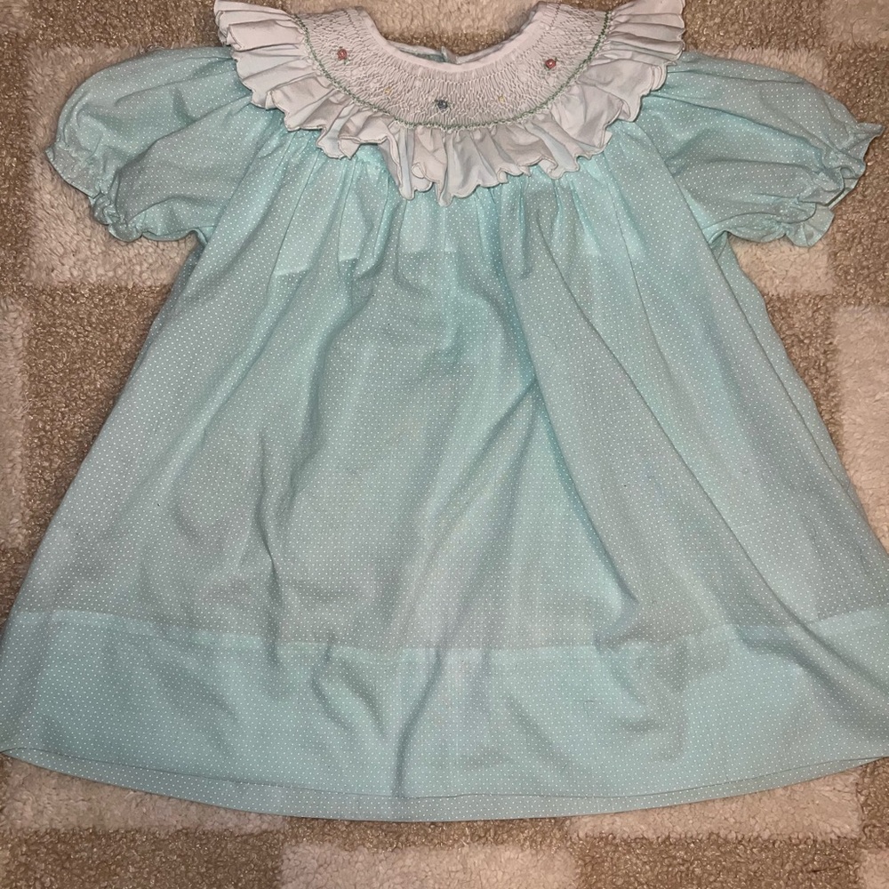 Vintage Y2K Petit Ami Smocked Dress
